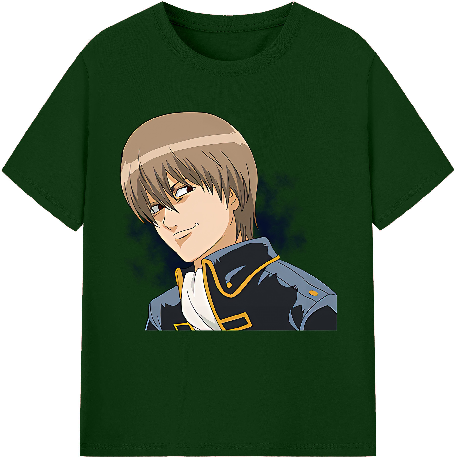 （画像用） ぎんたま 坂田銀時（さかたぎんとき） 神楽 志村新八（しむら しんぱち） GINTAMA Sakata Gintoki Kagura Shimura Shinpachi 綿100％半袖Tシャツ（フロントプリント）